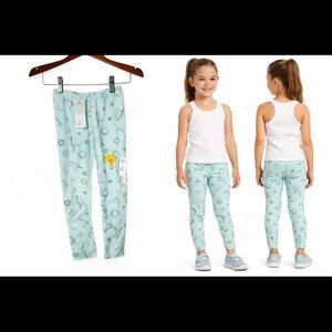 🩷5/$25 Cat & Jack Mint Unicorn Leggings Girls 4T NWT